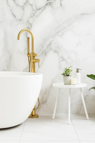 Gres Marble Ice Grey Polerowany 120x60x0,9 cm