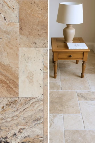 Trawertyn Philadelphia Mix Szczotkowany Bębnowany 1,2 cm | Komplet Rzymski 0,742 m2