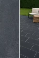 Płytka Wapienna Kadappa Black Naturalna Bębnowana 40x60 3c