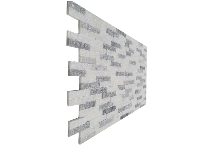 Kamień dekoracyjny kwarcyt Grey Cloud 10x36 cm