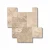 Trawertyn 12mm Classic Mix French Pattern | Komplet Rzymski 0,74 m2
