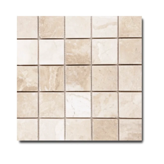 22373.aKamień dekoracyjny Marmur Queen Beige | Coffee White Mozaika 30,5x30,5x1 cm