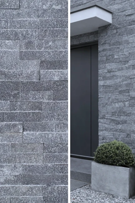 Kamień elewacyjny-dekoracyjny marmur Pure Grey Stackstone 10x36 cm