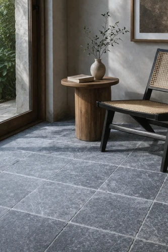 Płytka marmurowa Light Bluestone Bębnowana 20,3x20,3x1,2 cm