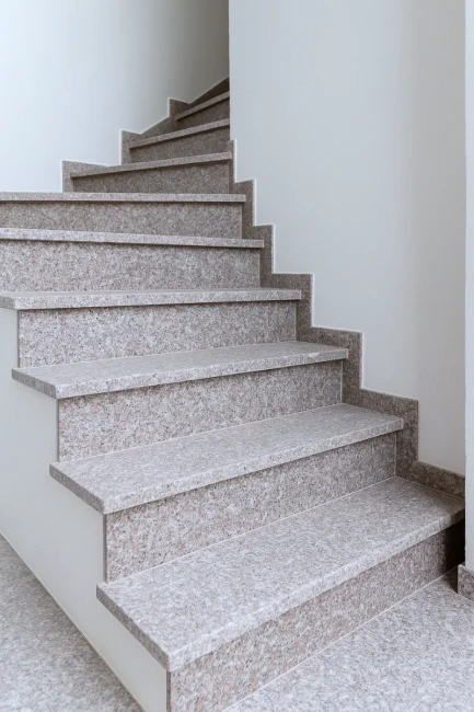 Zestaw Stopnica Płomień + Podstopień Poler Granitowy G664 150x33x2 / 150x15x2 Płomieniowany