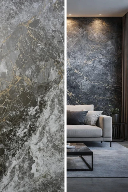 Płyta Węglowa Silver Rock Matowa 280x110 cm