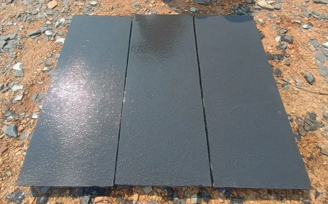 Palisada | Obrzeże Wapienne Kadappa Black Limestone 100x40x8 cm