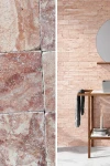 Trawertyn Pink Bębnowany 10x30,5x1 cm