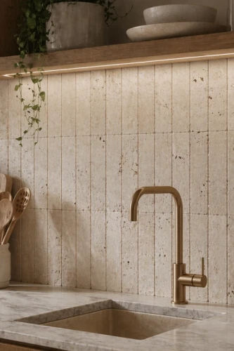 Trawertyn Light Bębnowany 7,5x30,5x1 cm