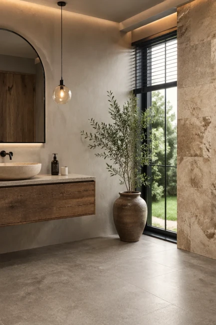 Trawertyn Philadelphia Szczotkowany Bębnowany 20,3x40,6x1,2 cm