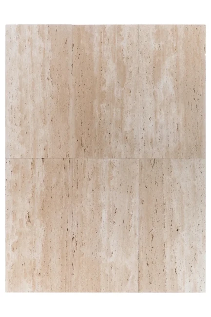 Trawertyn Bianco Classic Vein Cut Szczotkowany 30,5x61x1,2 cm