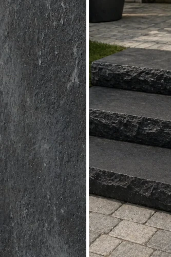Blok Schodowy Kadappa Black Limestone 100x35x15 cm