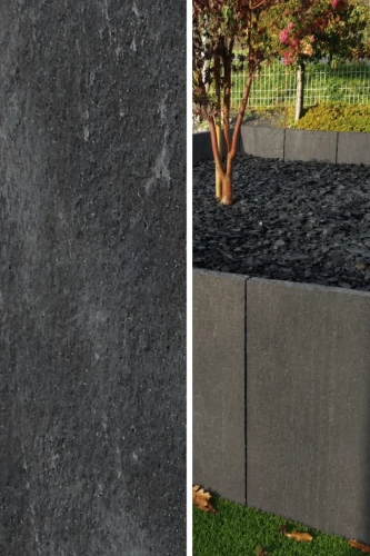 Palisada | Obrzeże Wapienne Kadappa Black Limestone 100x40x8 cm
