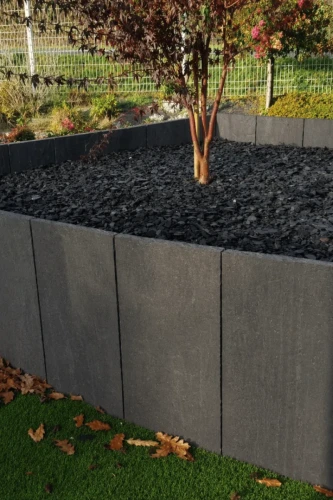 Palisada | Obrzeże Wapienne Kadappa Black Limestone 100x40x8 cm