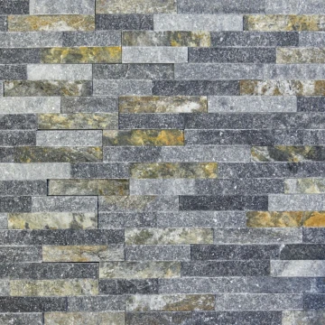 Kamień Elewacyjny Dekoracyjny Marmur Stackstone Brązowo-Grafitowy Naturalny 10x36x0,8-1,3 cm