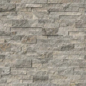 Kamień Elewacyjny Dekoracyjny Trawertyn Stackstone Silver Łupany 15,2x61x1-1,5 cm
