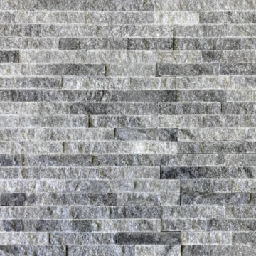 Kamień Elewacyjny Dekoracyjny Marmur Stackstone Szaro-Czarny Naturalny 10x36x0,8-1,3 cm