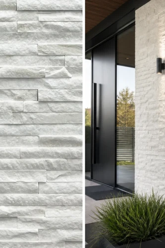 Kamień Elewacyjny Dekoracyjny Łupek Stackstone Mleczny Naturalny 10x36x0,8-1,2 cm