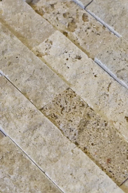 Kamień Elewacyjny Dekoracyjny Trawertyn Stackstone Classic Łupany 15,2x61x1-1,5 cm