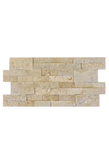 Kamień Elewacyjny Dekoracyjny Trawertyn Stackstone Classic Łupany 15,2x61x1-1,5 cm