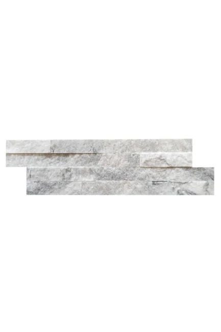 Kamień Elewacyjny Dekoracyjny Marmur Stackstone Szary Naturalny 10x36x0,8-1,3 cm