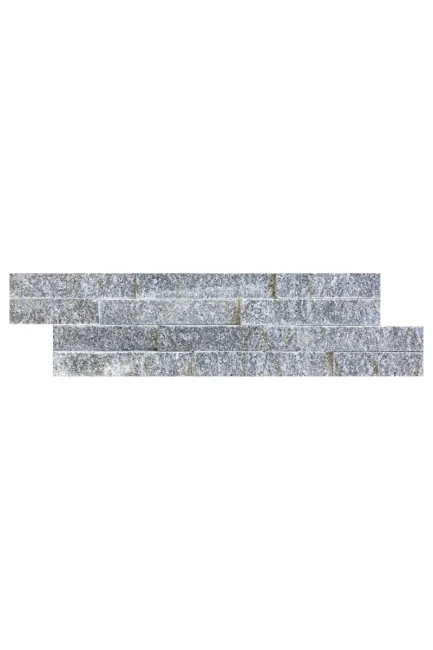 Kamień Elewacyjny Dekoracyjny Marmur Stackstone Czarny Naturalny 10x36x0,8-1,3 cm