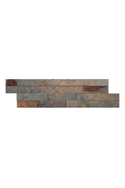 Kamień Elewacyjny Dekoracyjny Łupek Stackstone Multicolor Naturalny 10x36x0,8-1,3 cm