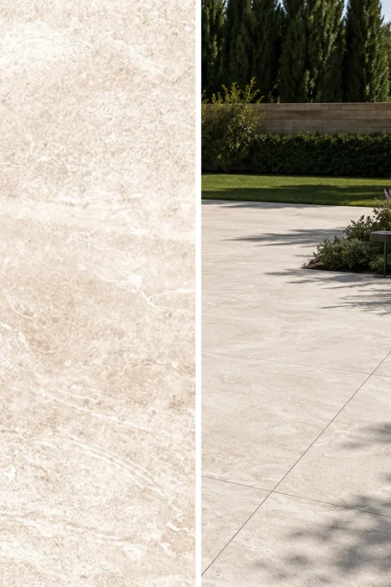 Płyta tarasowa City Quartz Crema Mega 60x60x2 cm