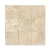 Kamień dekoracyjny Trawertyn Ivory Classic Mix 10x10 cm