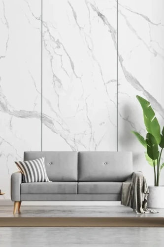 Płyta Węglowa SPC Carrara Błyszcząca | 280x112 cm