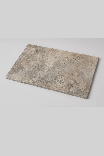 Trawertyn Silver Bębnowany Przedsprzedaż | 40,6x61x1,2 cm