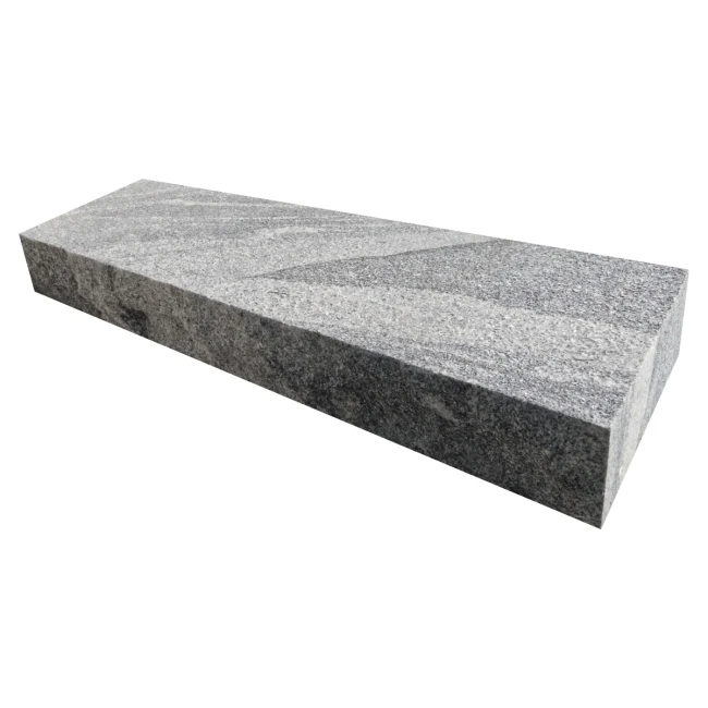 Blok kamienny granit Juparana płomieniowany | 130x35x15 cm