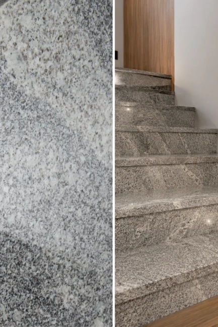 Stopień Granitowy Juparana New polerowany | 150x33x2 cm