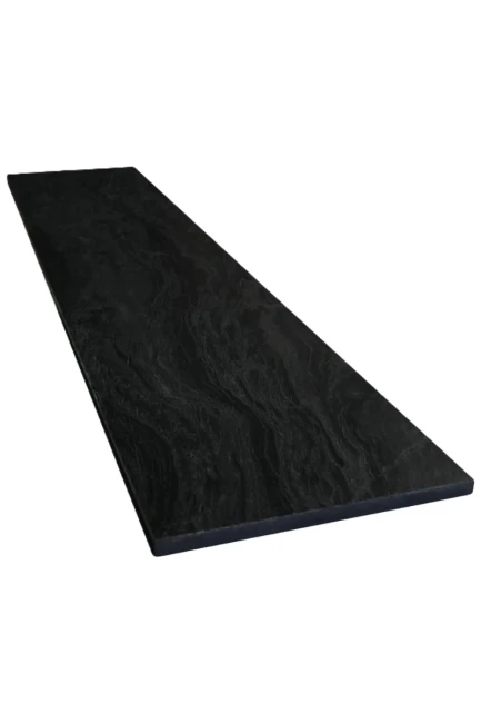 Stopień Kwarcytowy Silver Grey Leather | 150x33x3 cm