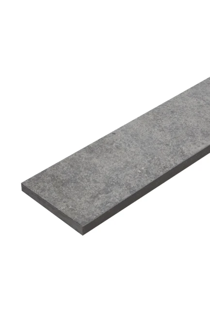 Podstopnica Wapienna L828 Blue Limestone Szczotkowany Płomieniowany | 150x16,5x2 cm