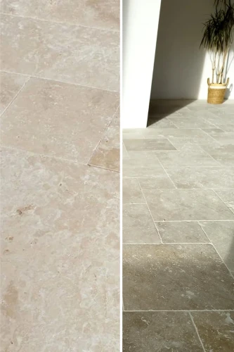 Komplet Rzymski Trawertynowy Light Premium Bębnowany | Komplet = 0,742 m2 | gr. 1,2 cm
