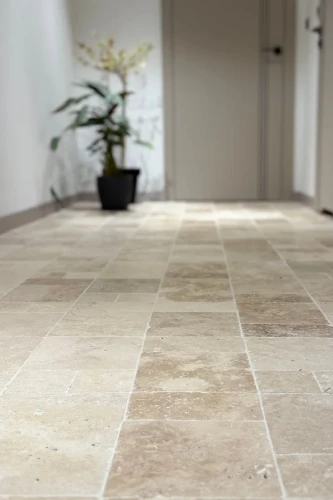 Komplet Rzymski Trawertynowy Light Piccolo Bębnowany | Komplet = 0,720 m2 | gr. 1 cm