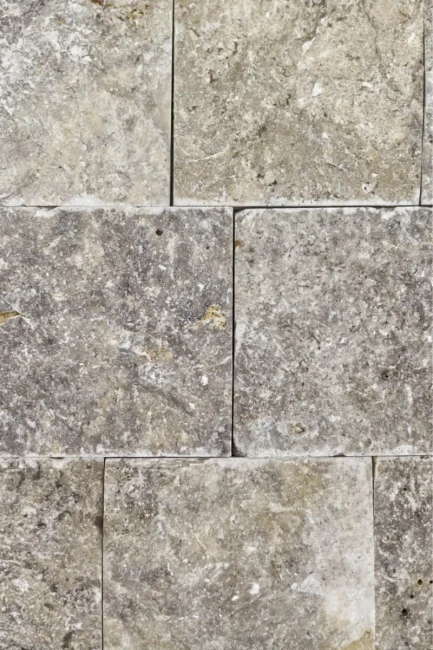 Płytka Trawertynowa Silver Ash Fl(10-40)x Łupany | 10x2-2,5 cm