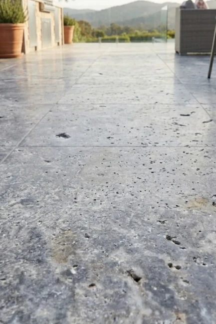 Płytka Trawertynowa Silver Ash Modern Tumbled | 61x40,6x3 cm