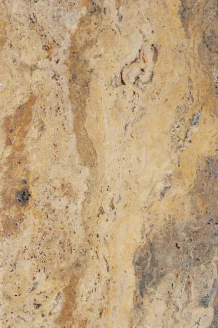 Płytka Trawertynowa Scabos Dłutowany Szczotkowany | 61x40,6x1,2 cm