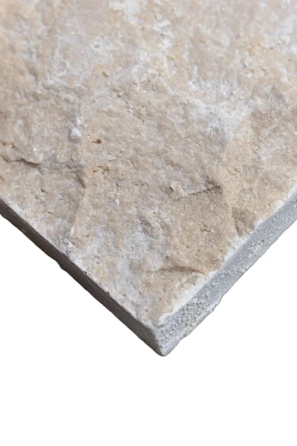 Płytka Trawertynowa Light Łupany | 40-10x10x1,7-2,3 cm