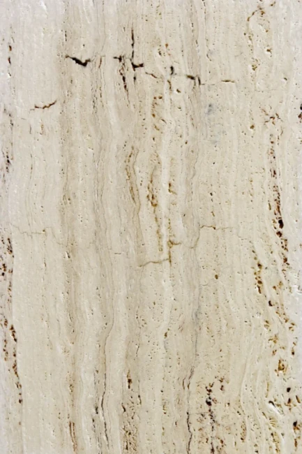 Płytka Trawertynowa Light (vein Cut) Szczotkowany | 61x40,6x2 cm