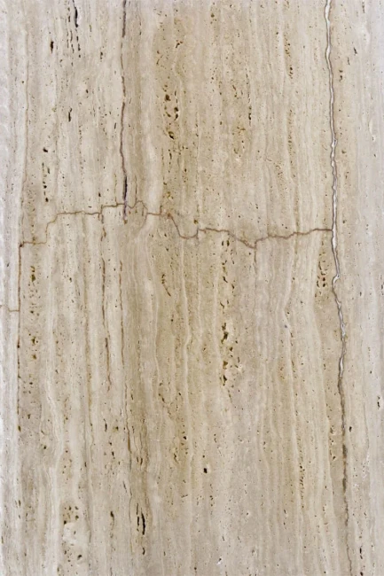 Płytka Trawertynowa Light (vein Cut) Szczotkowany | 61x40,6x2 cm