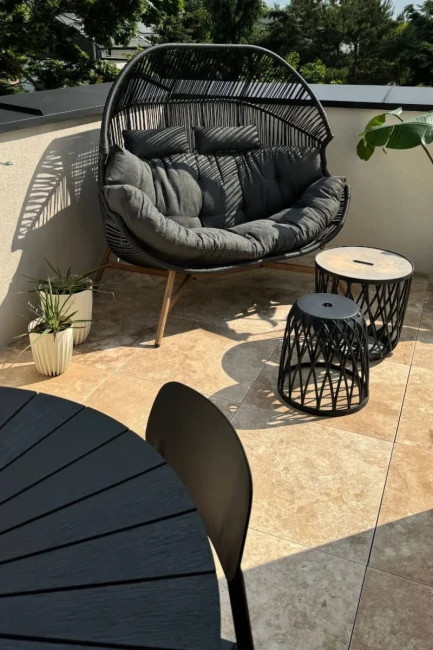 Płytka Trawertynowa Classic Modern Tumbled | 61x61x3 cm