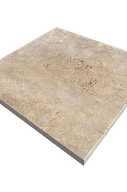 Płytka Trawertynowa Classic Modern Tumbled | 61x61x3 cm