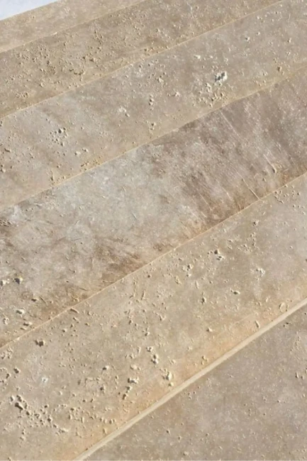 Opornik Trawertynowy Classic Szlifowany | 100x20x6 cm