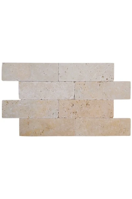 Płytka Trawertynowa Classic Mix Bębnowany | 30x10x1 cm