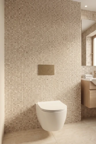 Mozaika Trawertynowa Light Premium 2,3x2,3 Bębnowany | 30,5x30,5x1 cm