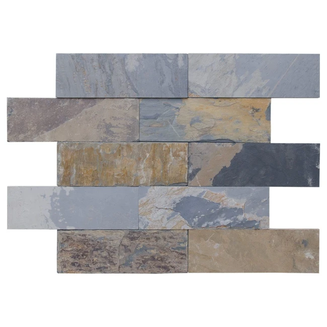 Płytka Łupek California Gold Naturalny | 30x10x1-1,3 cm