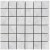 Mozaika Marmurowa Royal White 4,8x4,8 Bębnowany | 30,5x30,5x1 cm